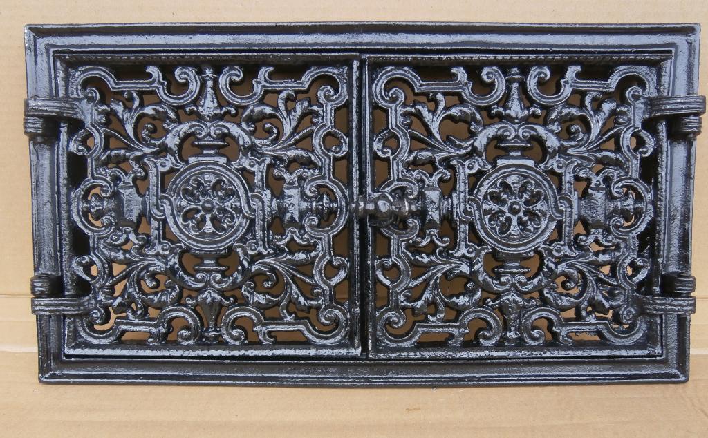 Backofentür Holzofentür Ofentür Gusseisen Gußeisen Räucherei das